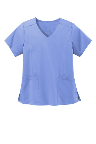 WonderWink Ladies Premiere Flex Mock Wrap Top