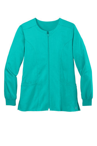 WonderWink Ladies Premiere Flex Full-Zip Scrub Jacket