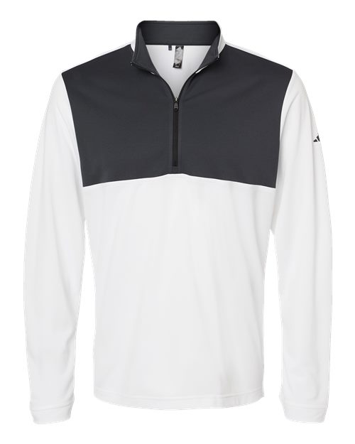Adidas Contrast 1/4 Zip Performance