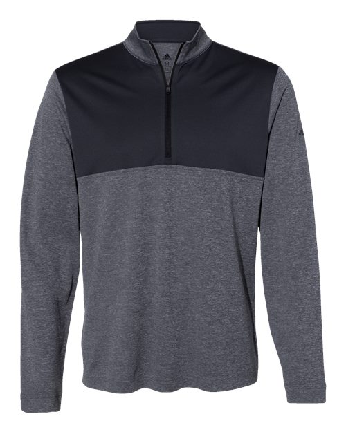 Adidas Contrast 1/4 Zip Performance