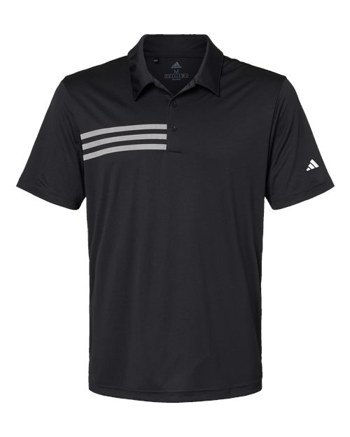 Adidas Performance 3-Stripe Chest Polo