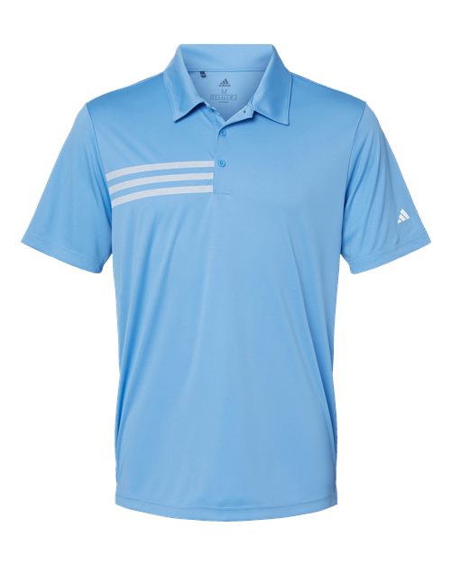 Adidas Performance 3-Stripe Chest Polo