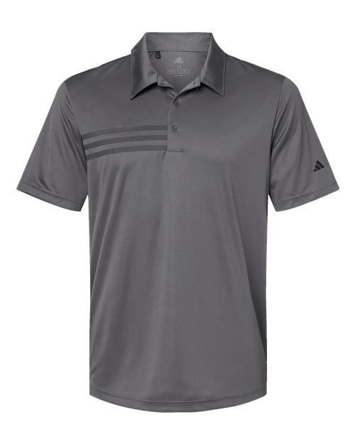 Adidas Performance 3-Stripe Chest Polo