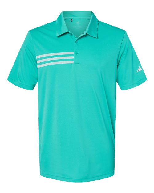 Adidas Performance 3-Stripe Chest Polo