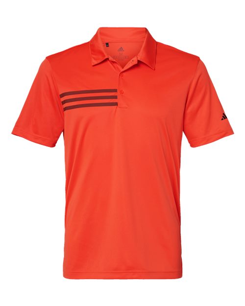 Adidas Performance 3-Stripe Chest Polo