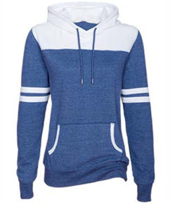 Ladies Varsity Hooded Sweatshirt