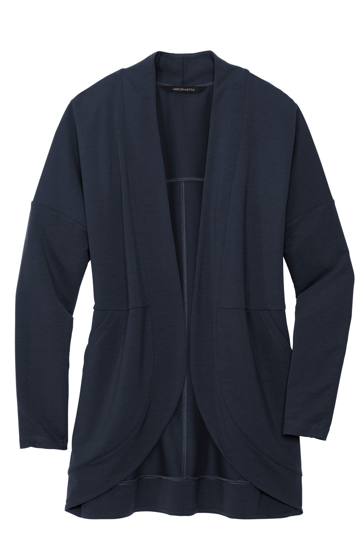 Ladies Stretch Open Front Cardigan