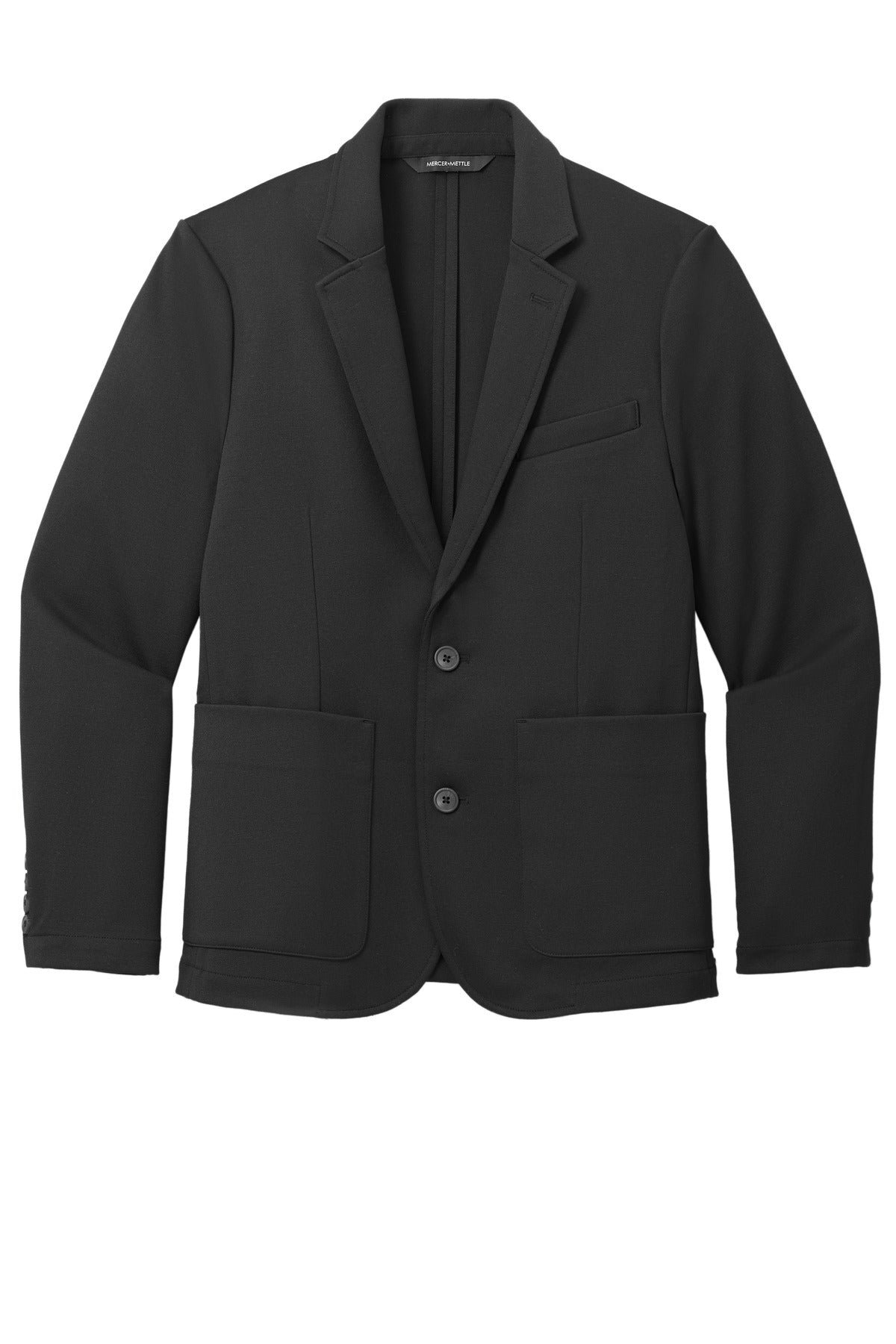 Relaxed Knit Blazer