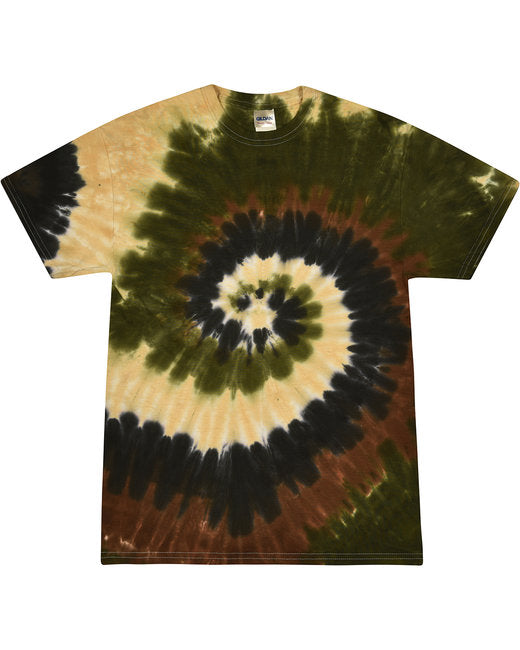 Multicolor Tie-Dye T-shirt (8522291642645)