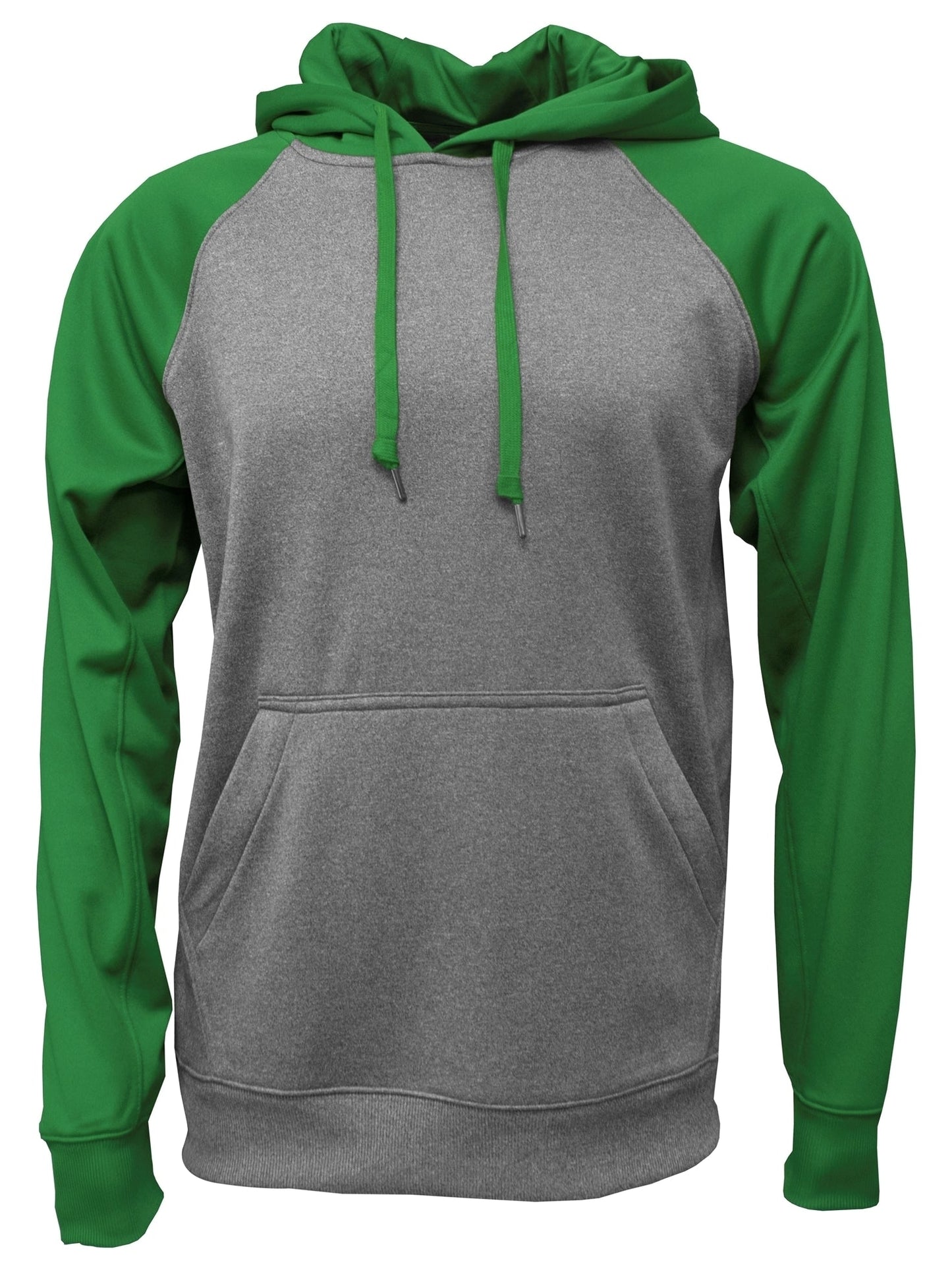 Performance Raglan Colorblock Hooded Sweatshirt