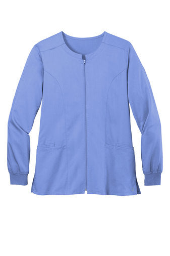 WonderWink Ladies Premiere Flex Full-Zip Scrub Jacket