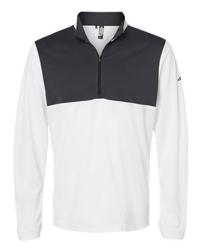 Adidas Contrast 1/4 Zip Performance