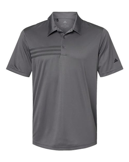 Adidas Performance 3-Stripe Chest Polo