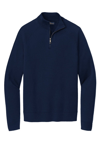 Cotton Stretch 1/4-Zip Sweater