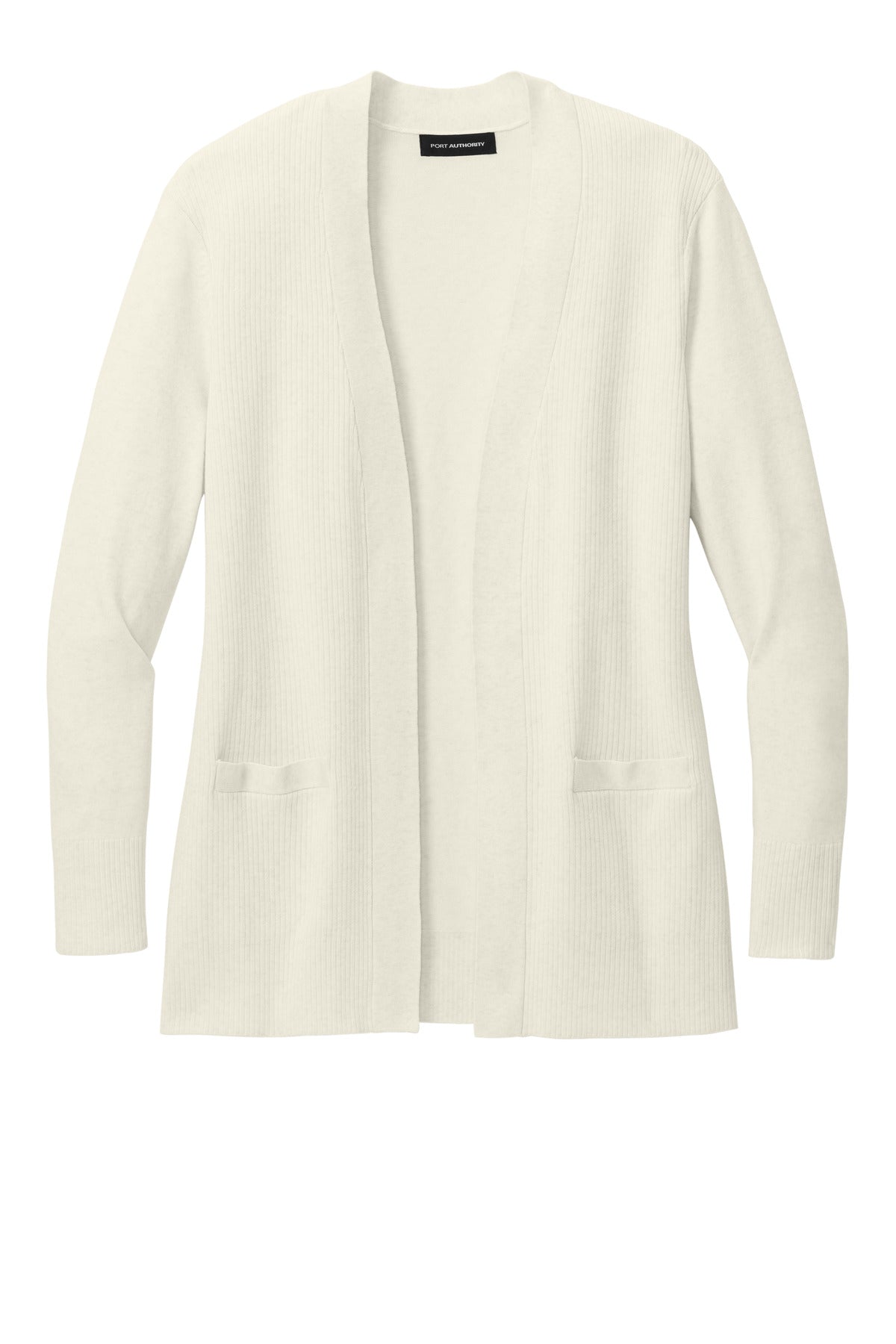 Ladies Easy Care Open-Front Cardigan Sweater