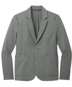 Relaxed Knit Blazer