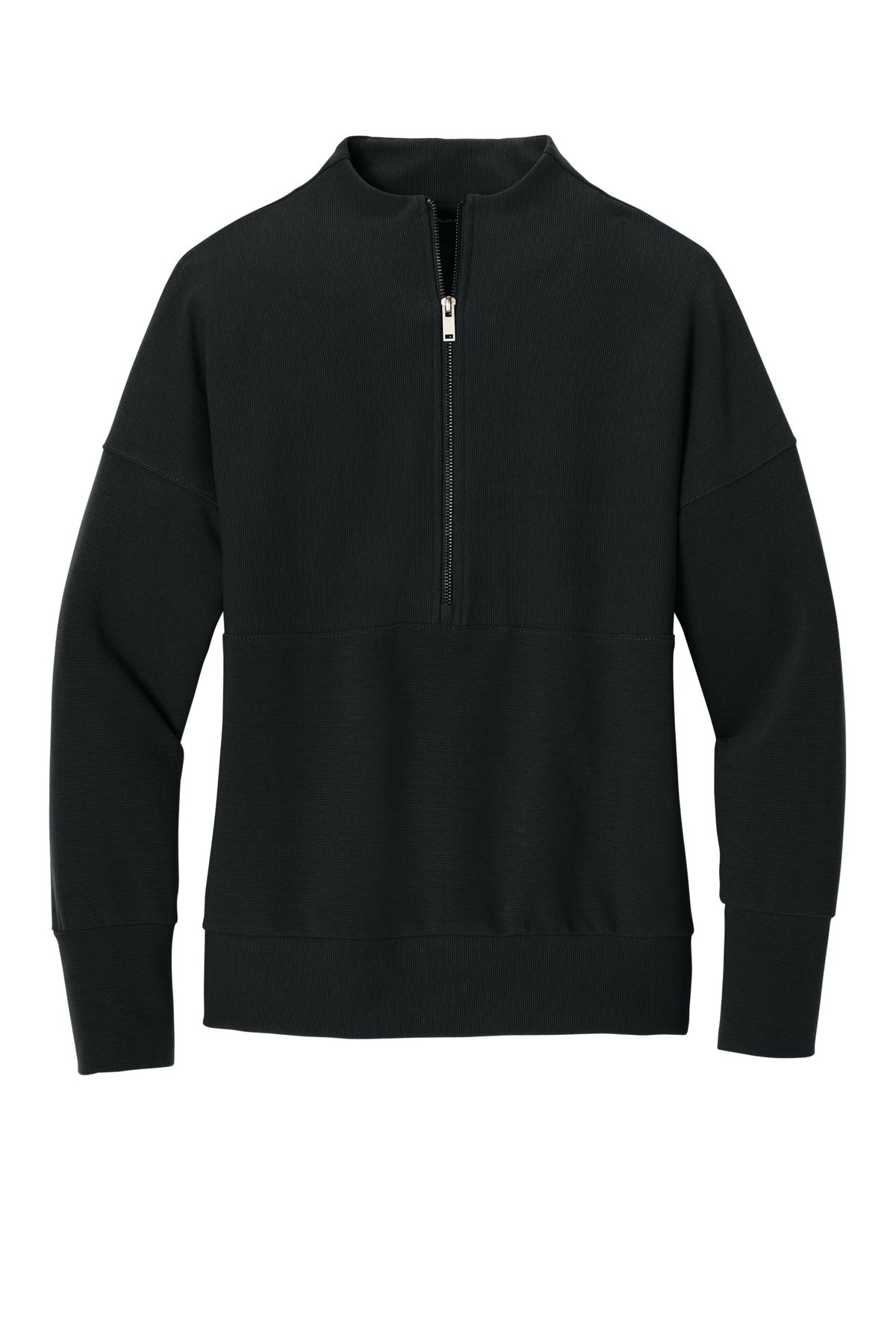 Ladies Linear Texture 1/4-Zip