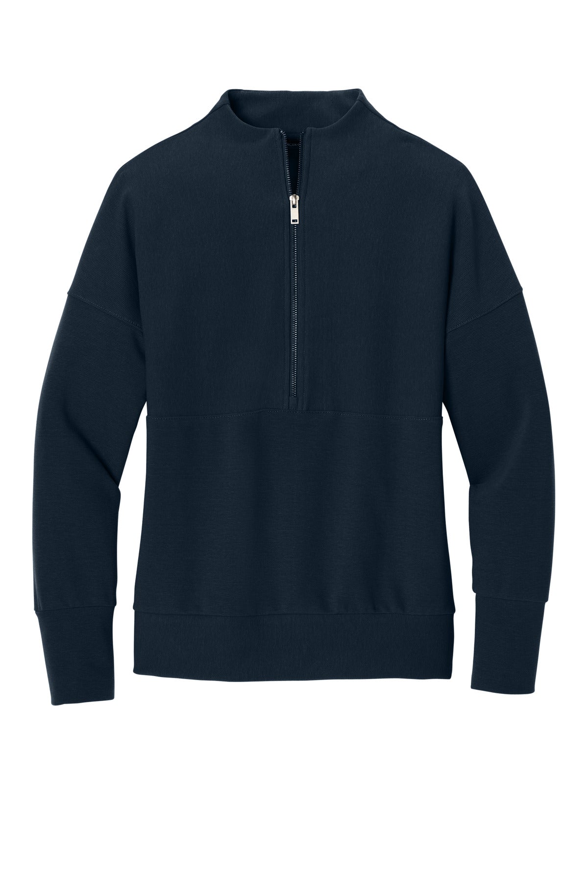 Ladies Linear Texture 1/4-Zip