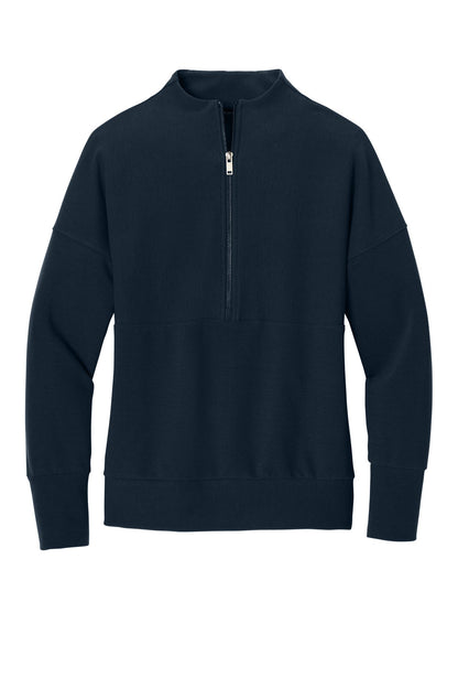 Ladies Linear Texture 1/4-Zip