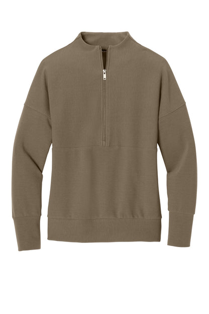 Ladies Linear Texture 1/4-Zip