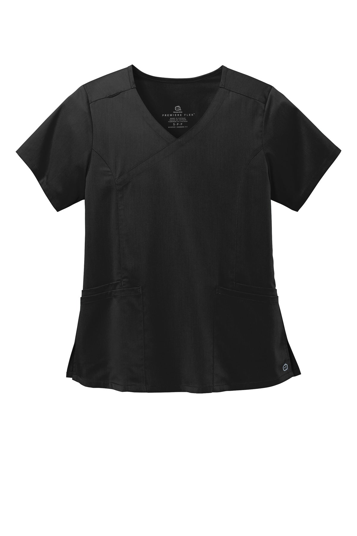 WonderWink Ladies Premiere Flex Mock Wrap Top