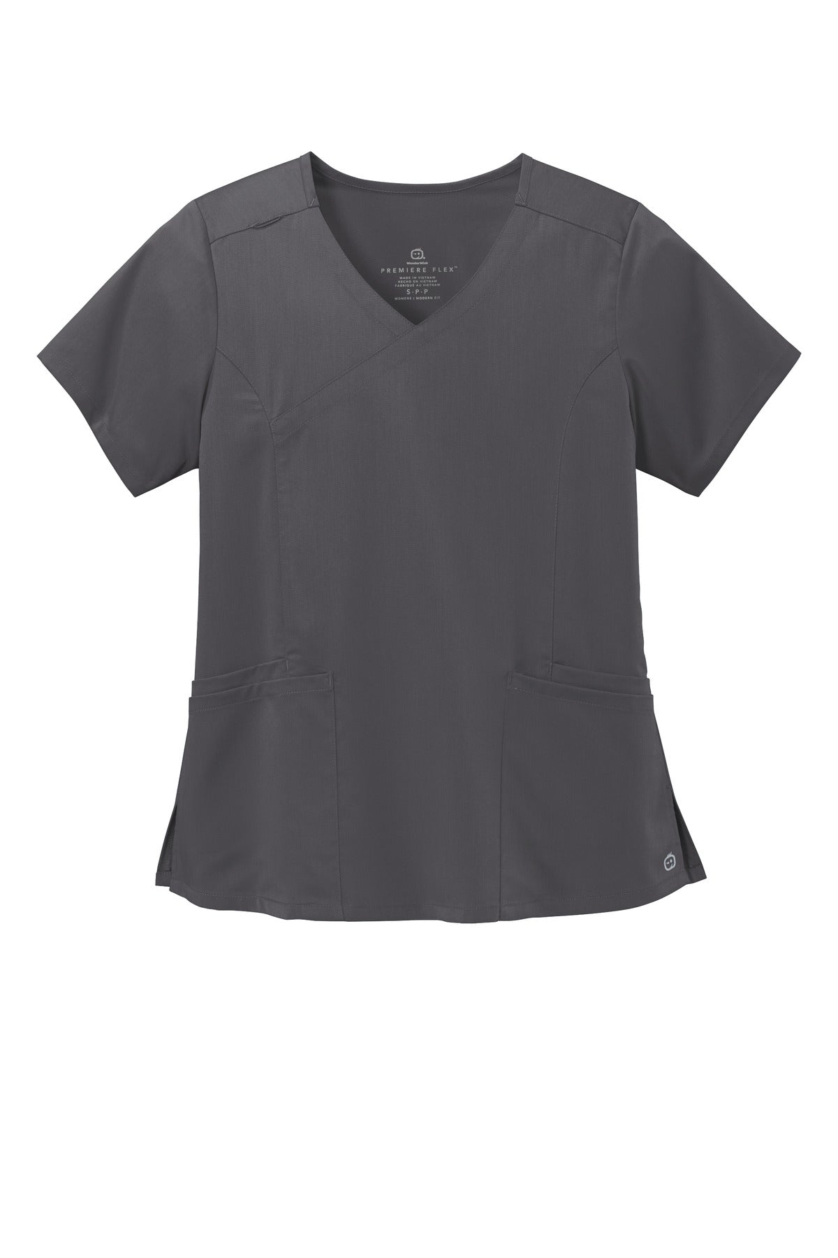 WonderWink Ladies Premiere Flex Mock Wrap Top
