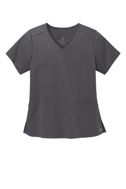 WonderWink Ladies Premiere Flex Mock Wrap Top