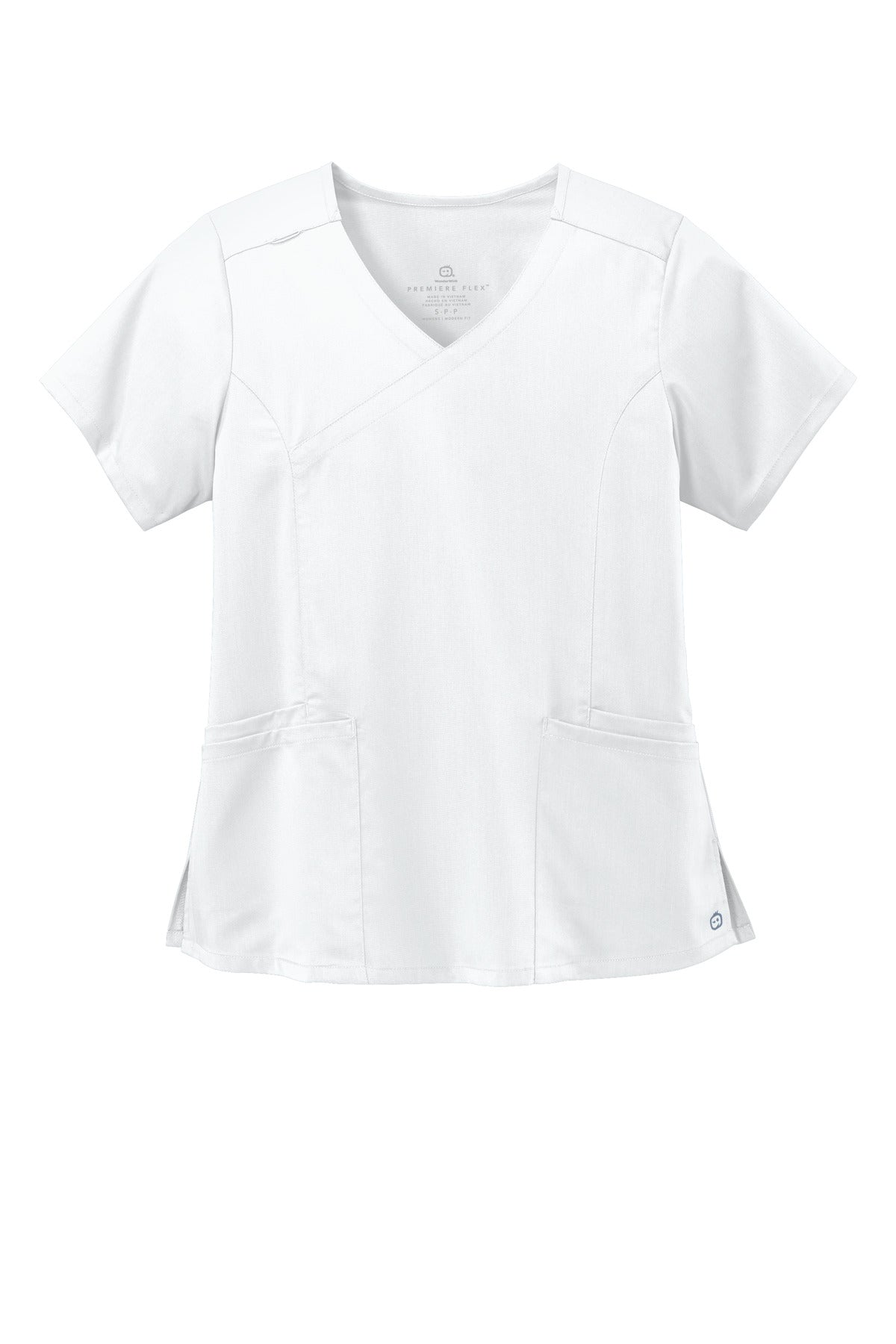 WonderWink Ladies Premiere Flex Mock Wrap Top
