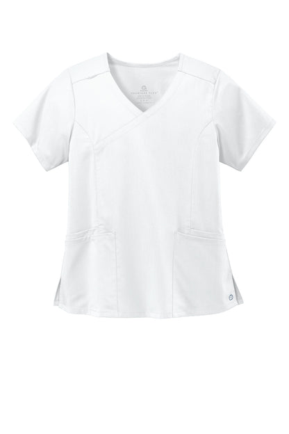 WonderWink Ladies Premiere Flex Mock Wrap Top