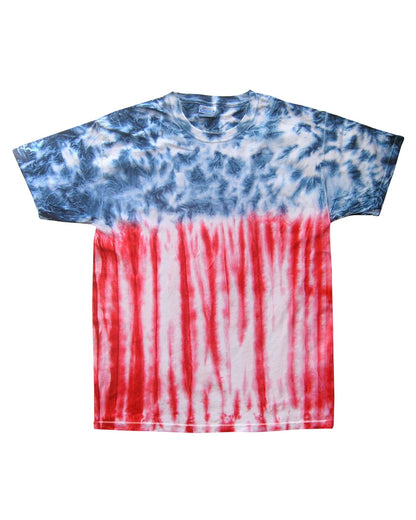 Multicolor Tie-Dye T-shirt (8522291642645)